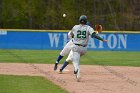 Baseball vs Babson  Wheaton College Baseball vs Babson College. - Photo By: KEITH NORDSTROM : Wheaton, baseball